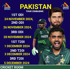 Pakistan Tour of Zimbabwe 2024